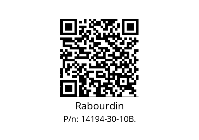   Rabourdin 14194-30-10B.