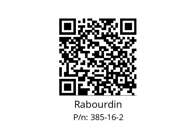   Rabourdin 385-16-2