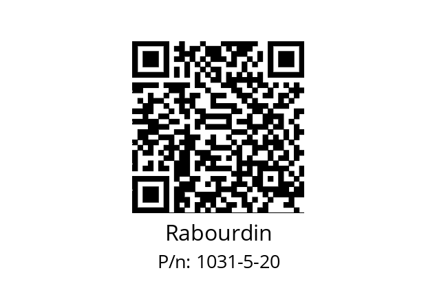   Rabourdin 1031-5-20