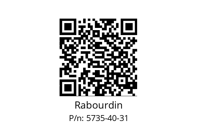   Rabourdin 5735-40-31