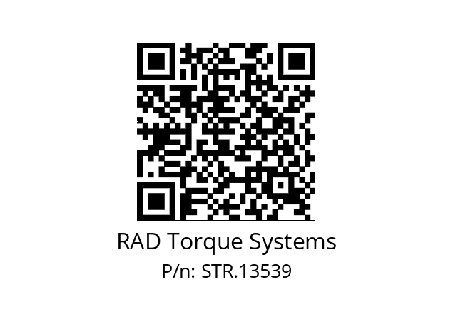   RAD Torque Systems STR.13539