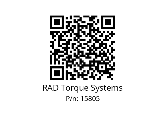   RAD Torque Systems 15805