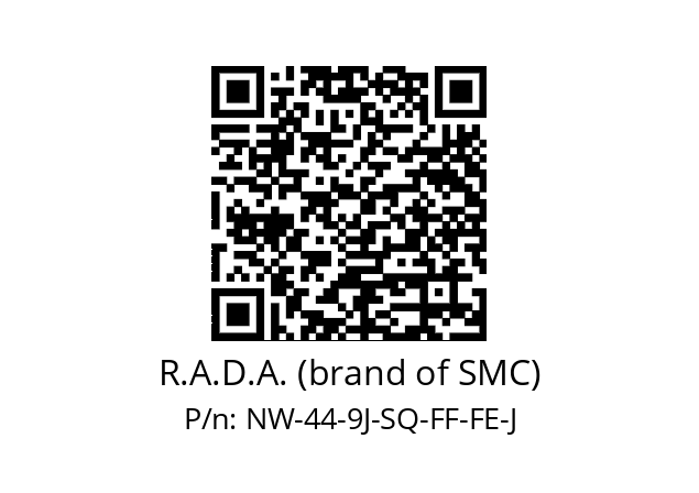   R.A.D.A. (brand of SMC) NW-44-9J-SQ-FF-FE-J