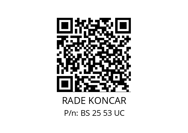   RADE KONCAR BS 25 53 UC