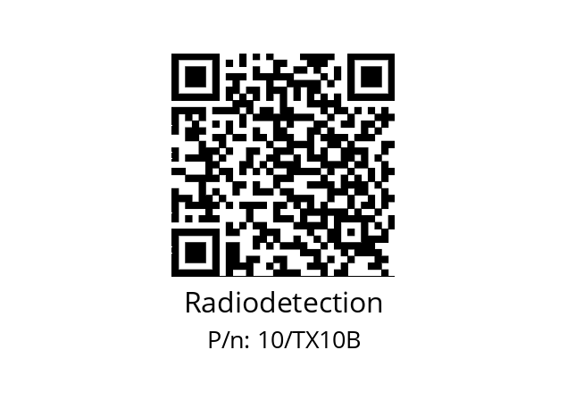   Radiodetection 10/TX10B