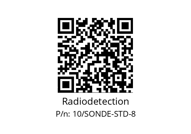   Radiodetection 10/SONDE-STD-8