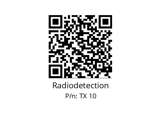   Radiodetection TX 10