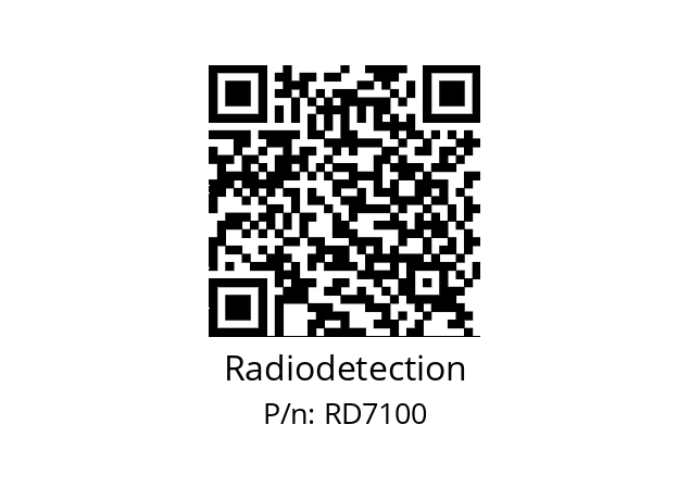   Radiodetection RD7100