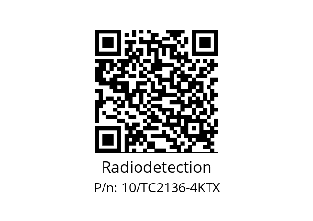   Radiodetection 10/TC2136-4KTX