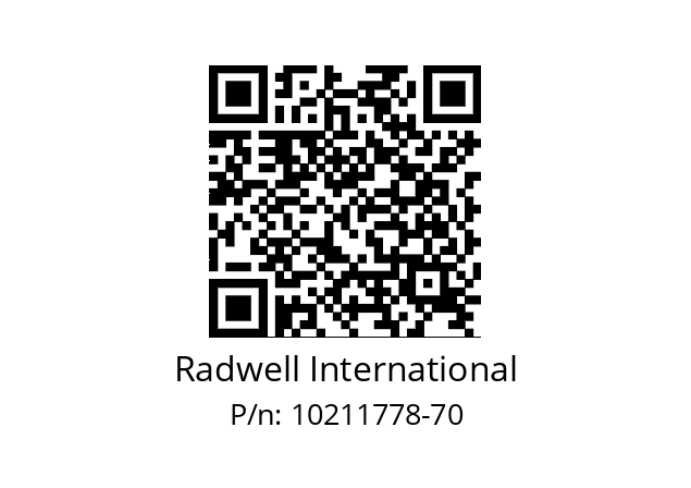   Radwell International 10211778-70