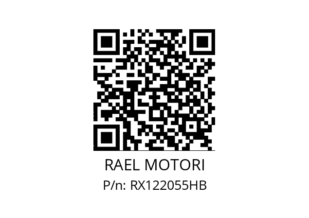   RAEL MOTORI RX122055HB