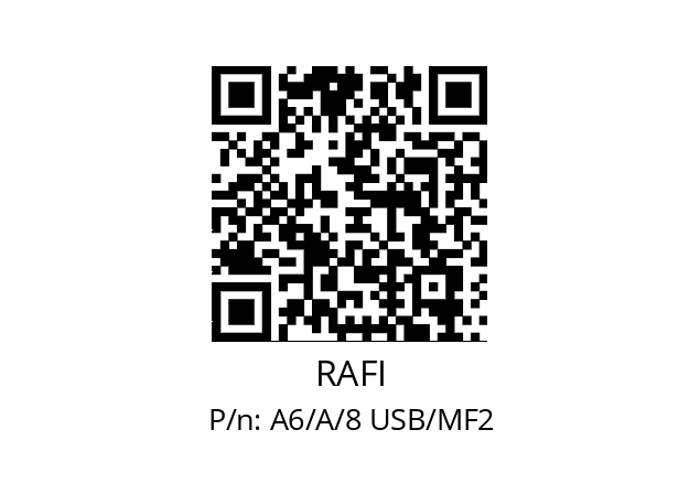   RAFI A6/A/8 USB/MF2