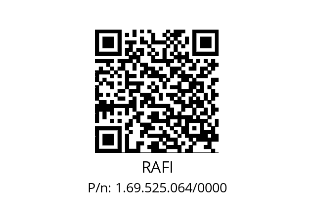   RAFI 1.69.525.064/0000