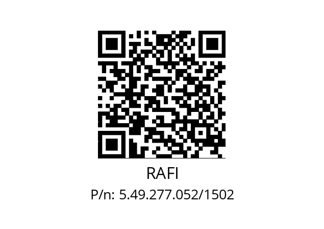   RAFI 5.49.277.052/1502