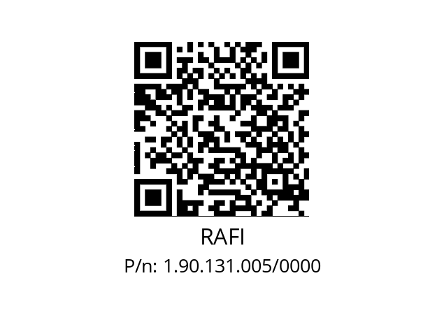   RAFI 1.90.131.005/0000