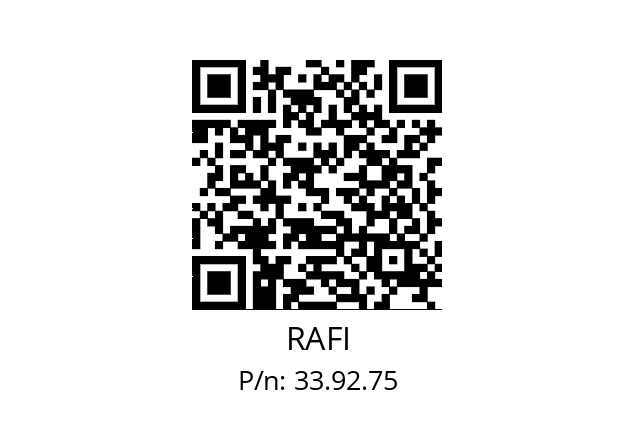   RAFI 33.92.75