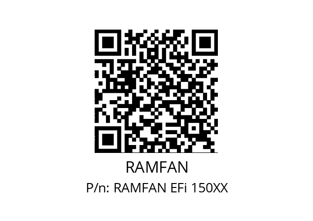   RAMFAN RAMFAN EFi 150XX