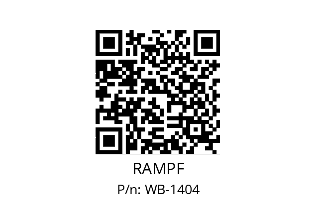   RAMPF WB-1404