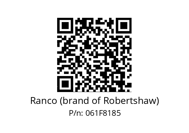   Ranco (brand of Robertshaw) 061F8185