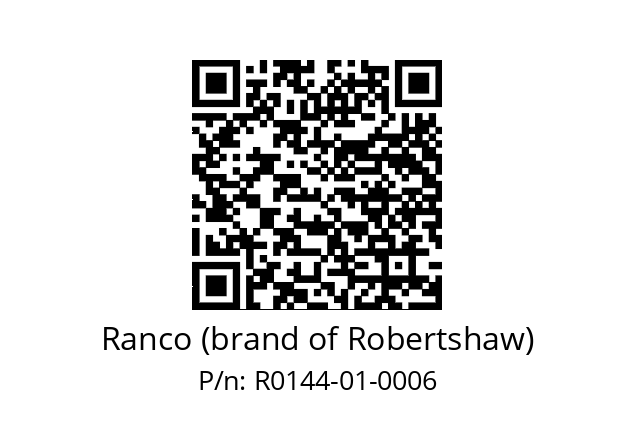   Ranco (brand of Robertshaw) R0144-01-0006