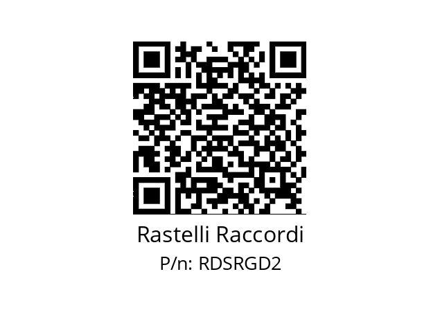   Rastelli Raccordi RDSRGD2