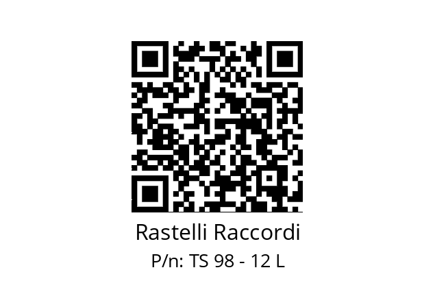   Rastelli Raccordi TS 98 - 12 L