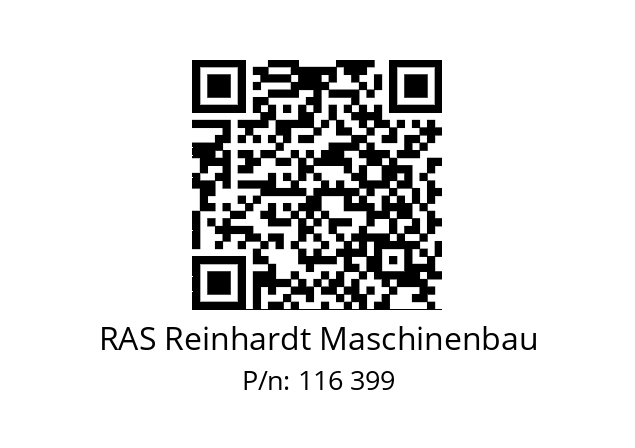   RAS Reinhardt Maschinenbau 116 399