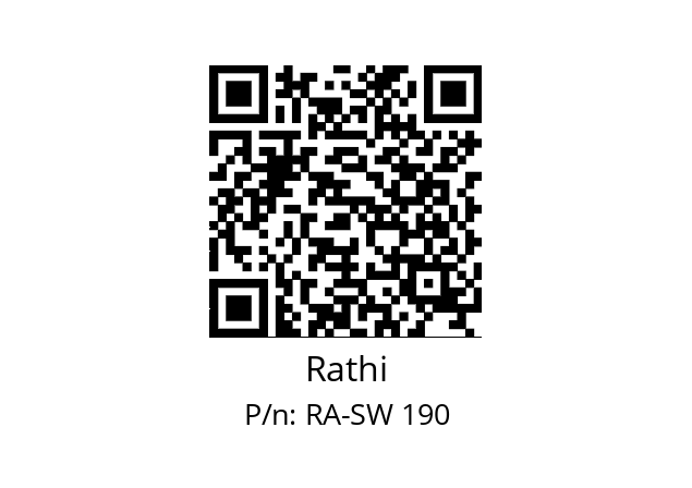   Rathi RA-SW 190