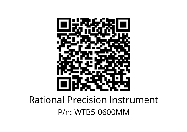   Rational Precision Instrument WTB5-0600MM