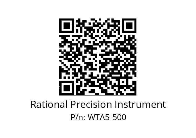   Rational Precision Instrument WTA5-500