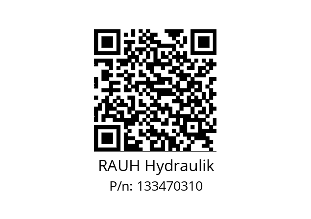   RAUH Hydraulik 133470310