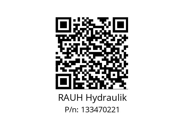   RAUH Hydraulik 133470221