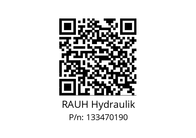   RAUH Hydraulik 133470190