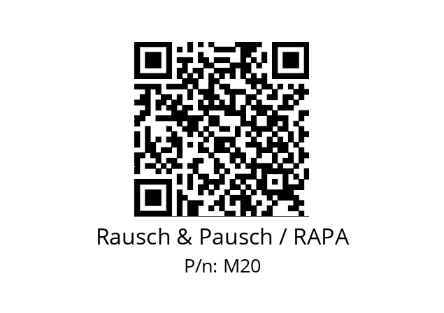   Rausch & Pausch / RAPA M20