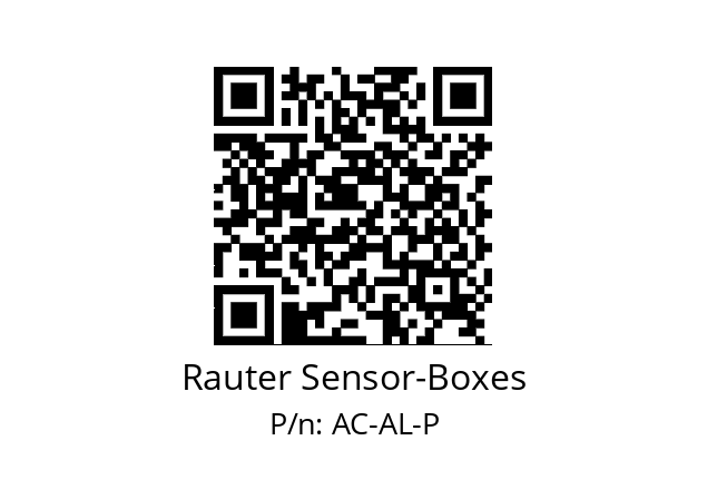   Rauter Sensor-Boxes AC-AL-P