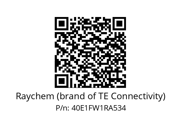   Raychem (brand of TE Connectivity) 40E1FW1RA534