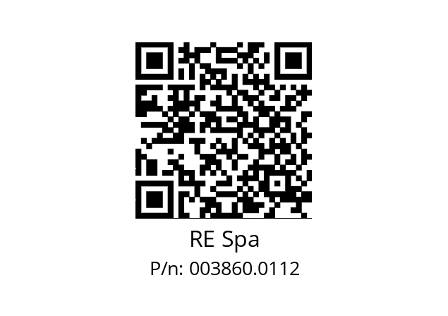   RE Spa 003860.0112