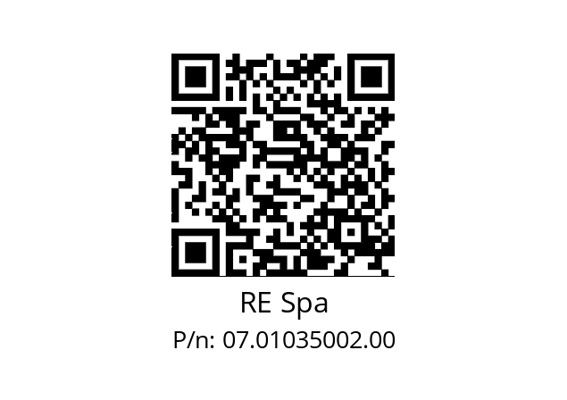   RE Spa 07.01035002.00