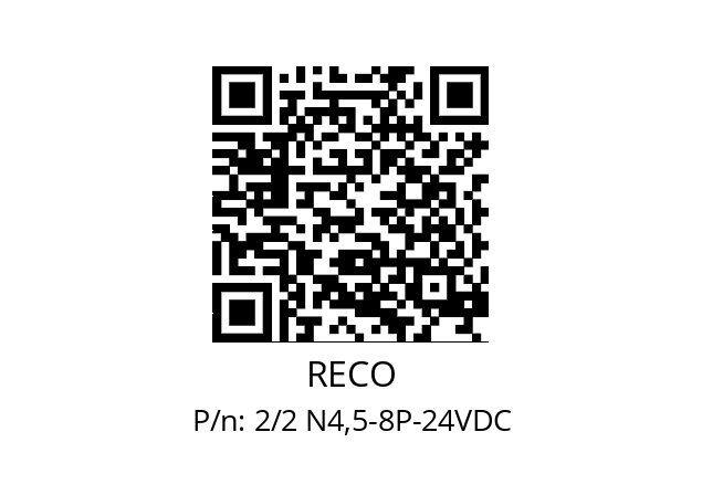   RECO 2/2 N4,5-8P-24VDC