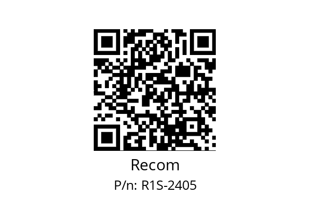   Recom R1S-2405