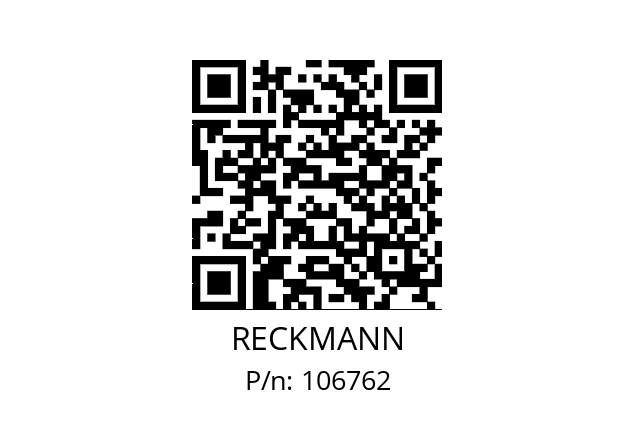   RECKMANN 106762