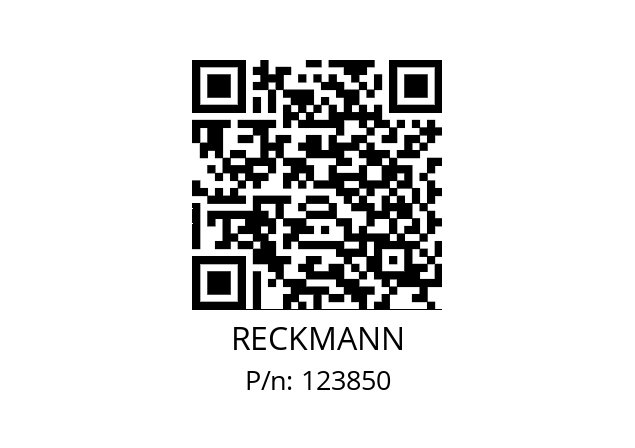   RECKMANN 123850