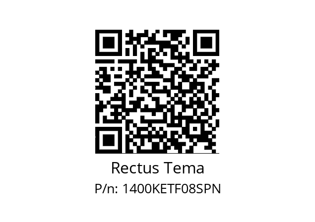   Rectus Tema 1400KETF08SPN