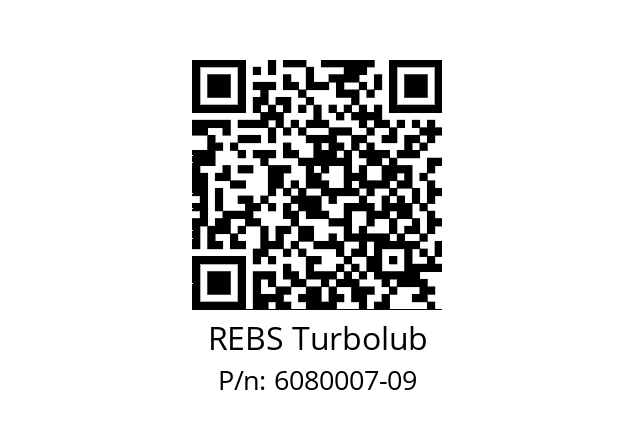   REBS Turbolub 6080007-09