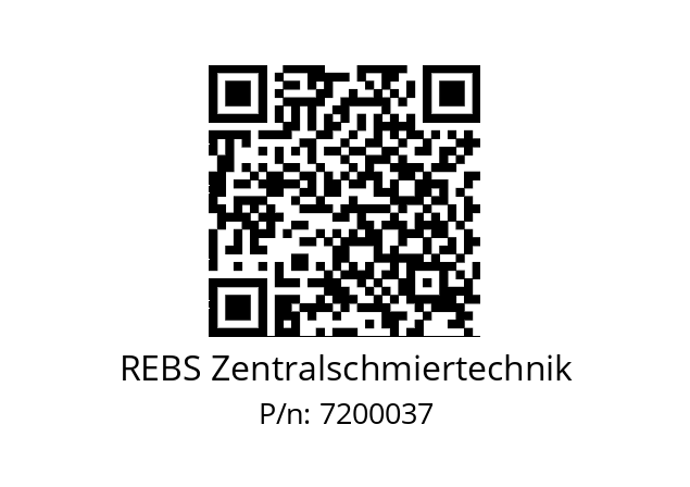   REBS Zentralschmiertechnik 7200037