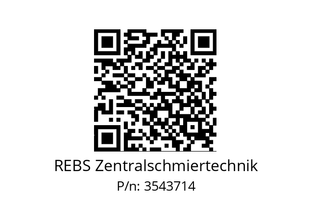   REBS Zentralschmiertechnik 3543714