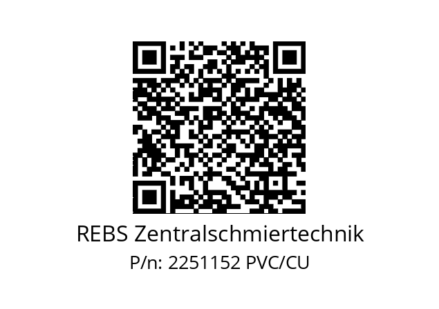  SM2A5.B5.100.320.6 REBS Zentralschmiertechnik 2251152 PVC/CU