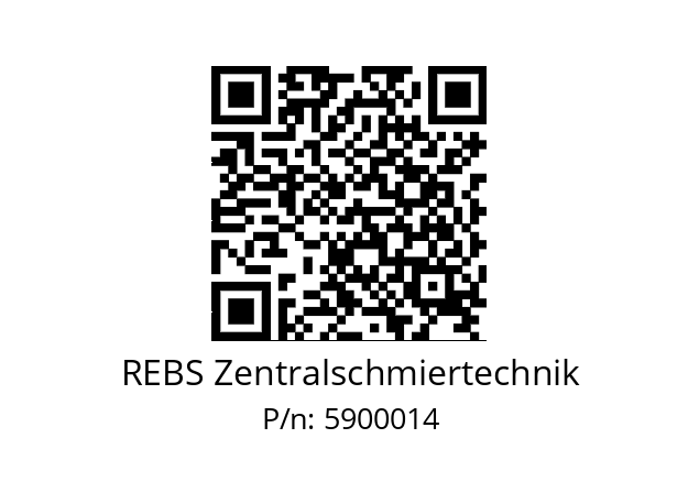   REBS Zentralschmiertechnik 5900014