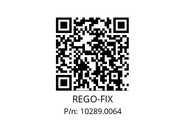   REGO-FIX 10289.0064