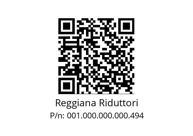   Reggiana Riduttori 001.000.000.000.494